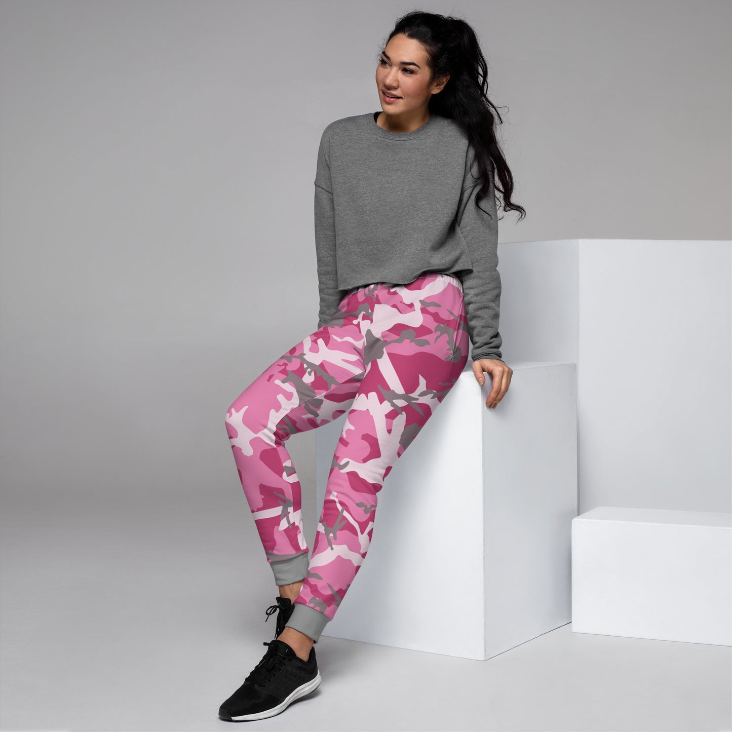 Pink Camo Women's Joggers