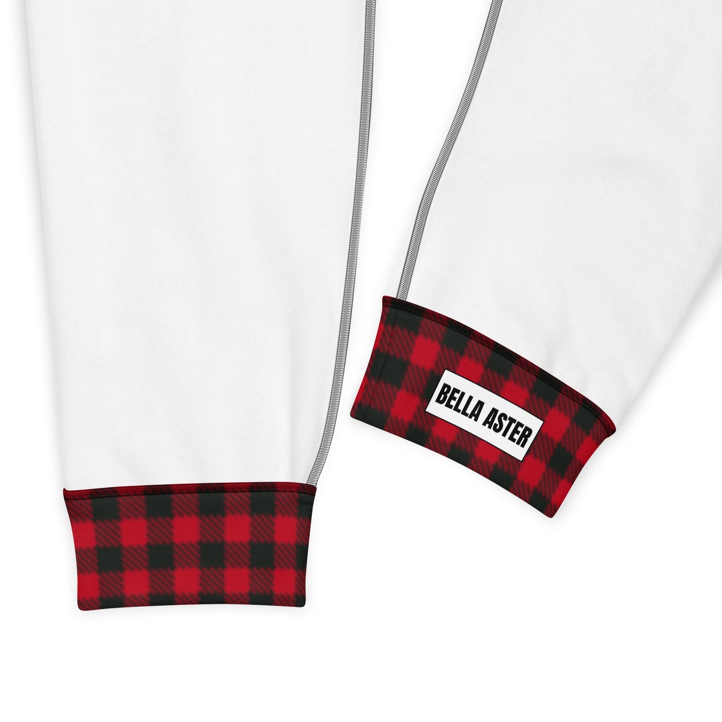 Red Plaid Women's Joggers