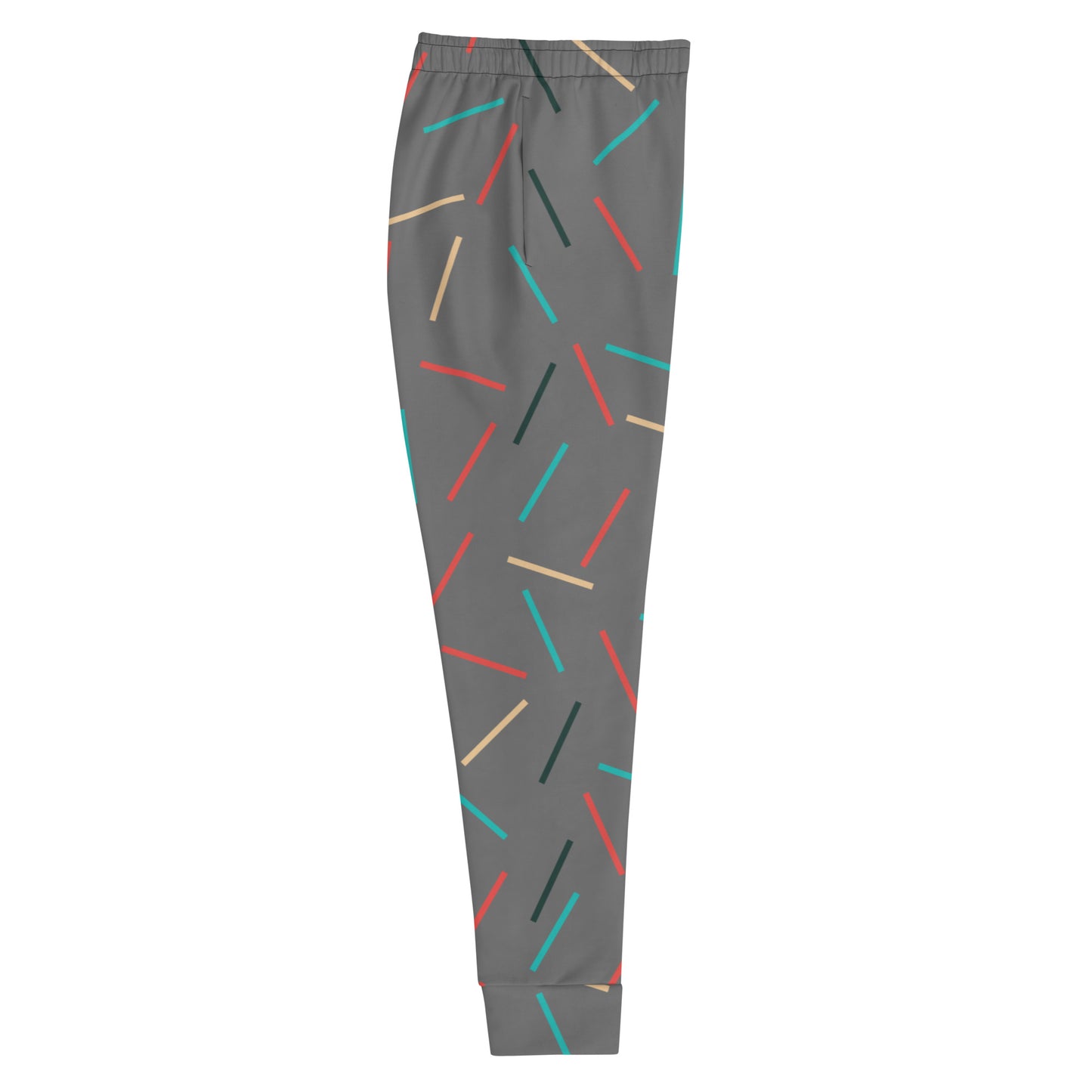 Gray Sprinkles Pattern Women's Joggers