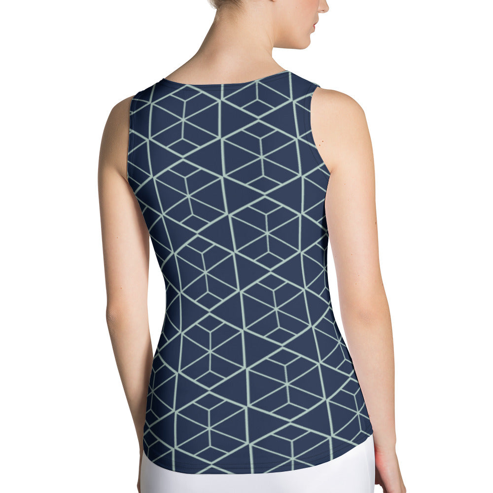 Geometric Pattern Women's Tank Top