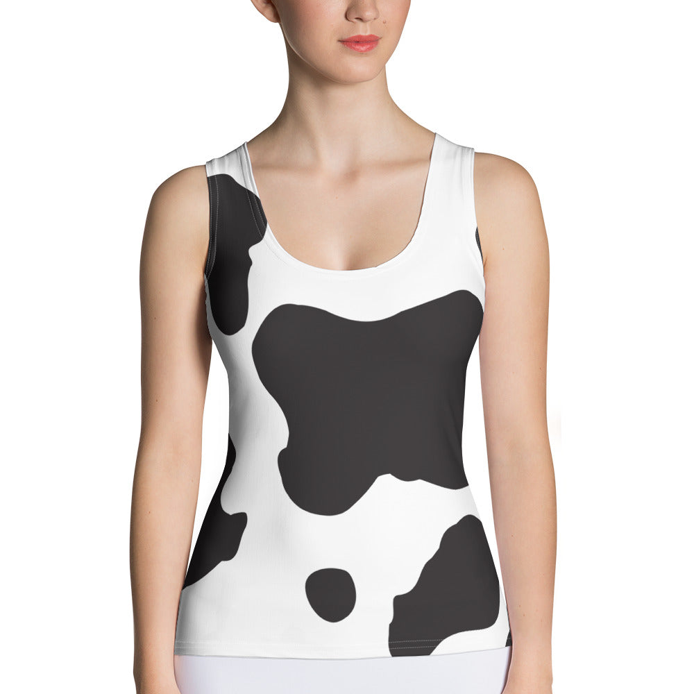 Cow Pattern Women's Tank Top