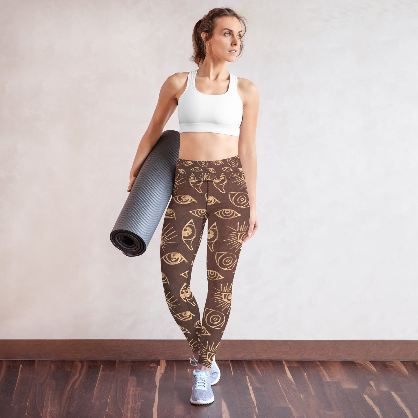 Golden Eyes Yoga Leggings
