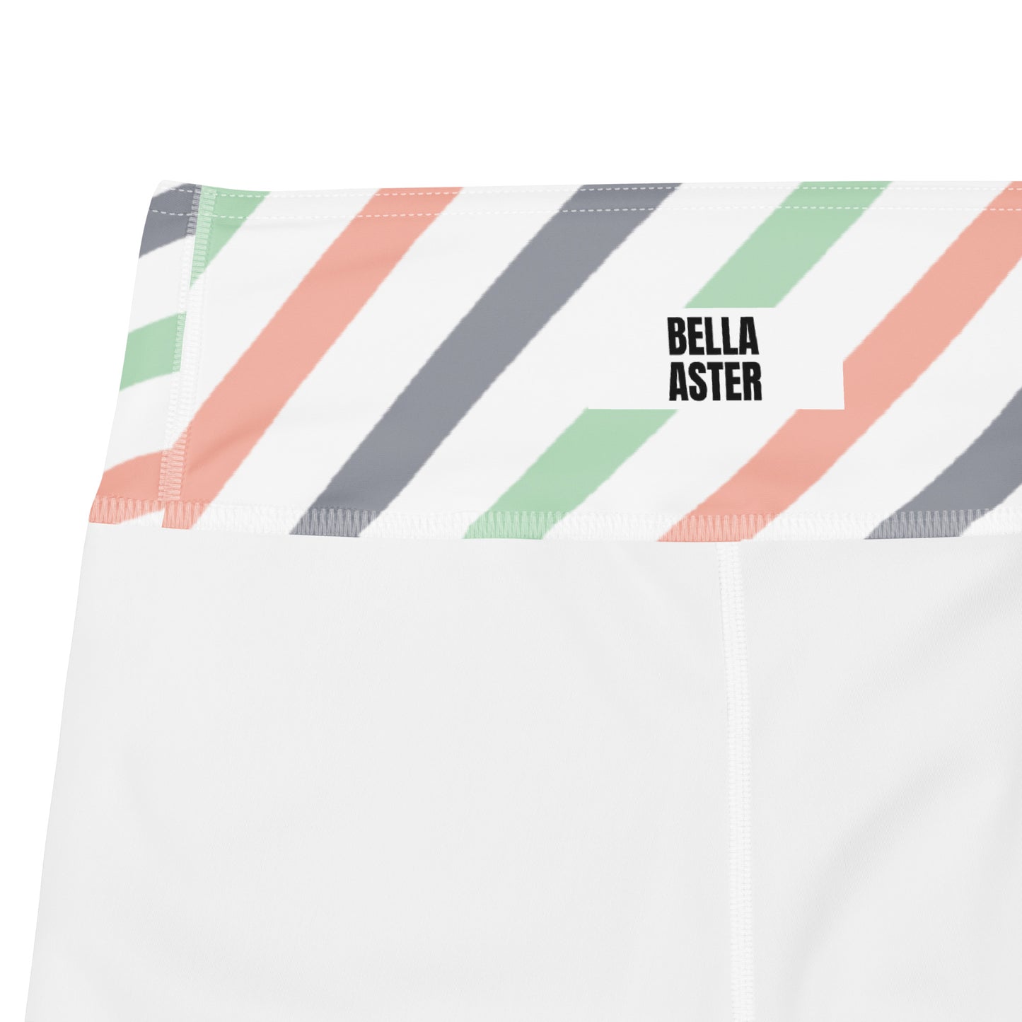 Candy Stripe Yoga Leggings