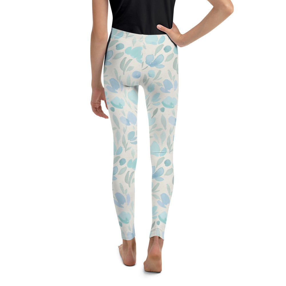 Powder Blue Youth Leggings