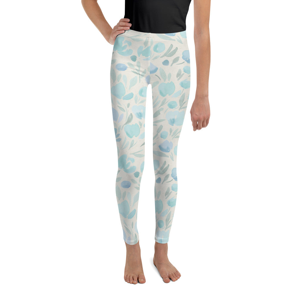 Powder Blue Youth Leggings