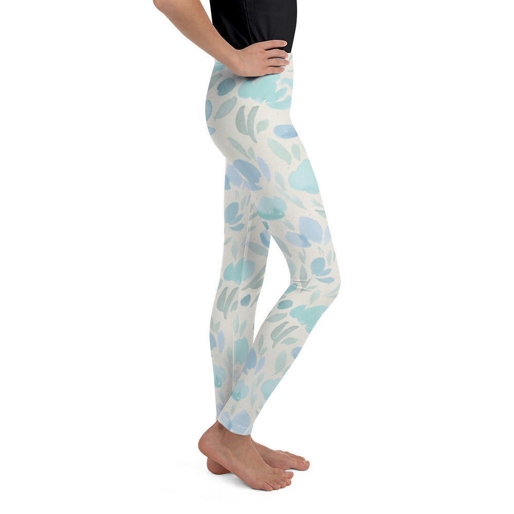 Powder Blue Youth Leggings