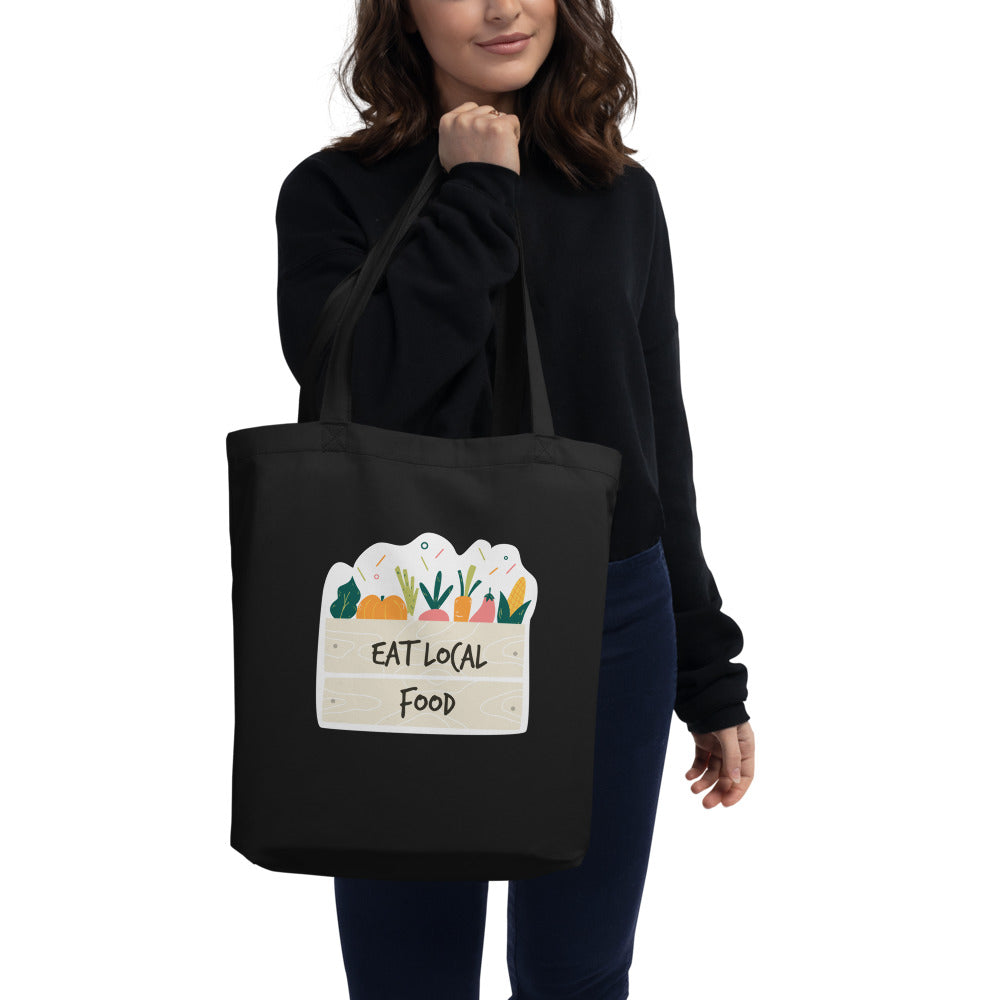 Eat Local Eco Tote Bag