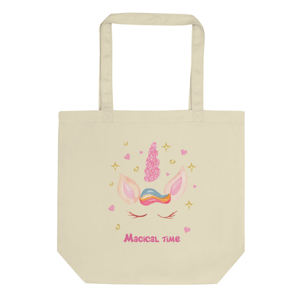 Magical Time Unicorn Eco Tote Bag