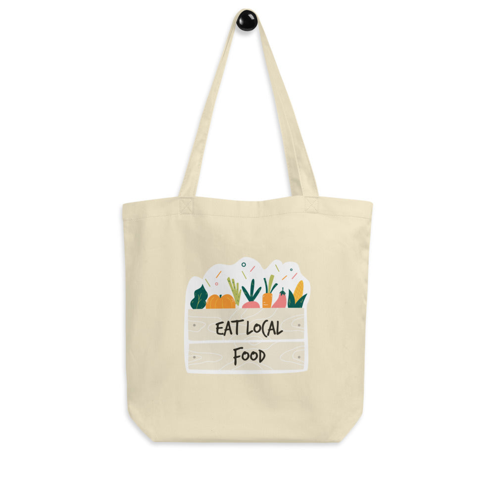 Eat Local Eco Tote Bag