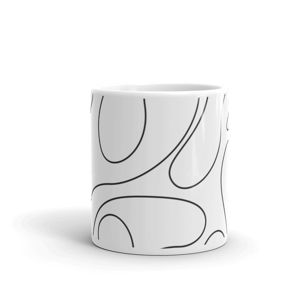 Doodle Lines Mug