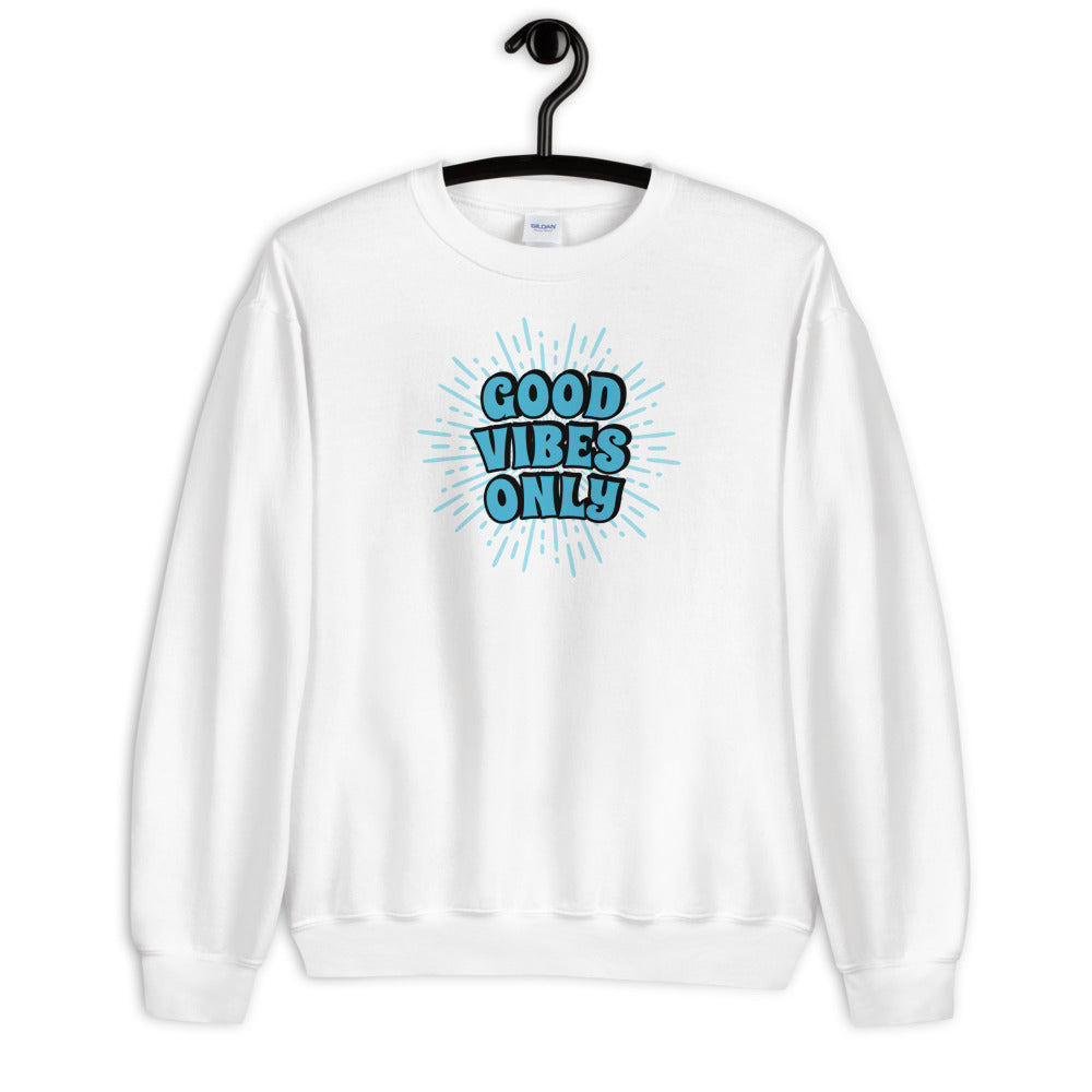 Oversize Good Vibes Only Sweatshirt - Available in 3 Colors