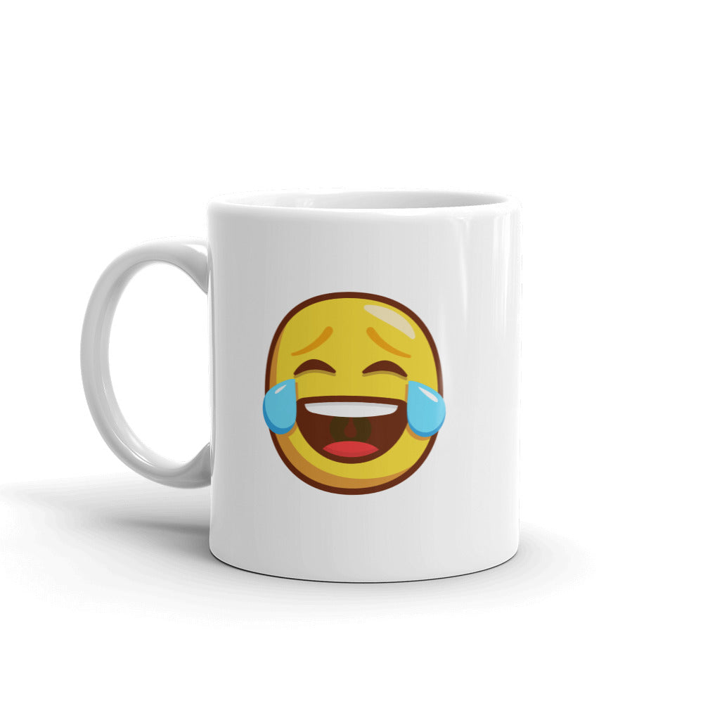 LOL Emoji With Tears Of Joy Mug