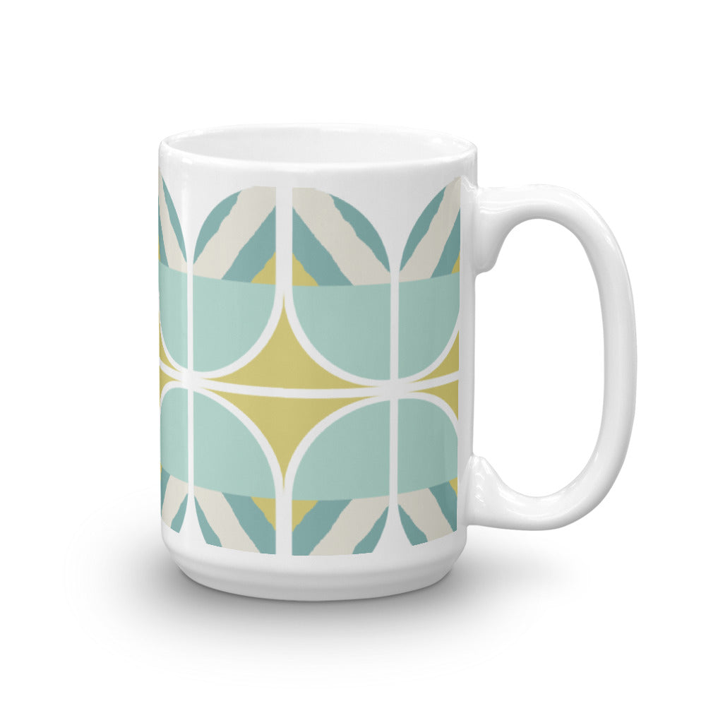 Vintage Geometry Mug