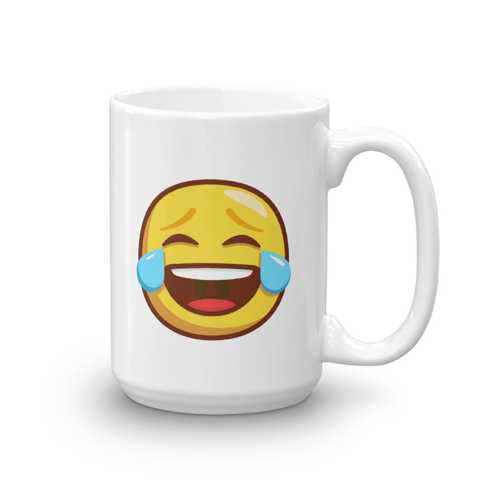 LOL Emoji With Tears Of Joy Mug