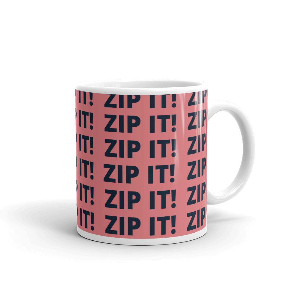 Zip It! Glossy Mug