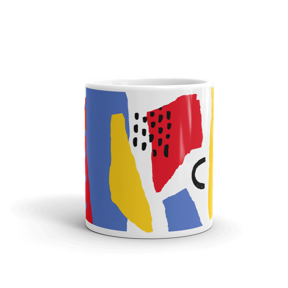 Vintage Geometry Mug
