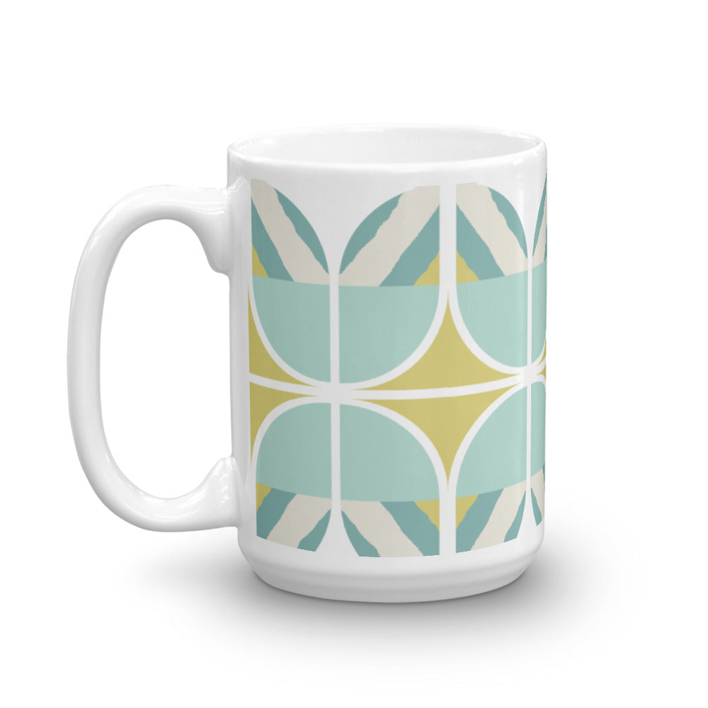 Vintage Geometry Mug