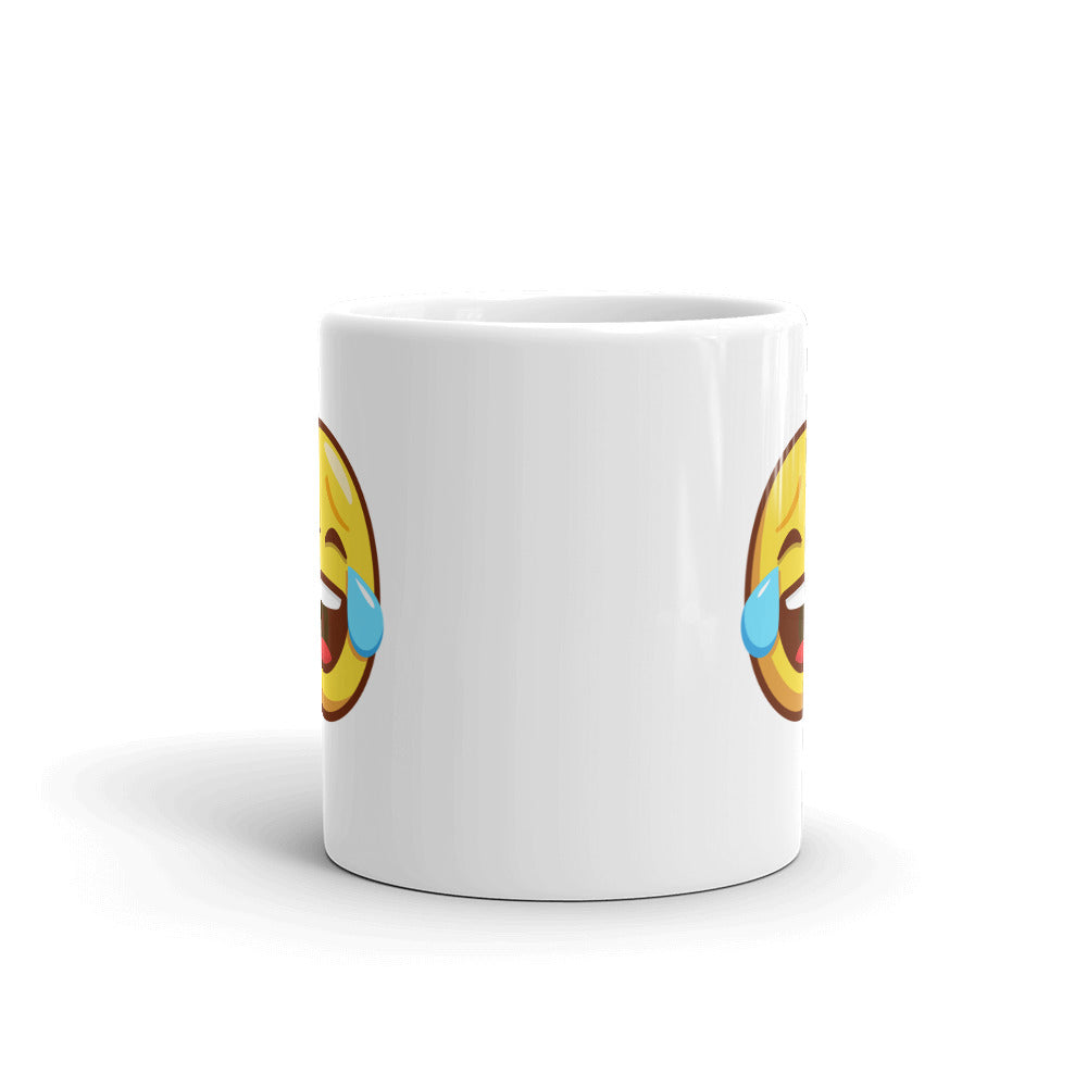 LOL Emoji With Tears Of Joy Mug