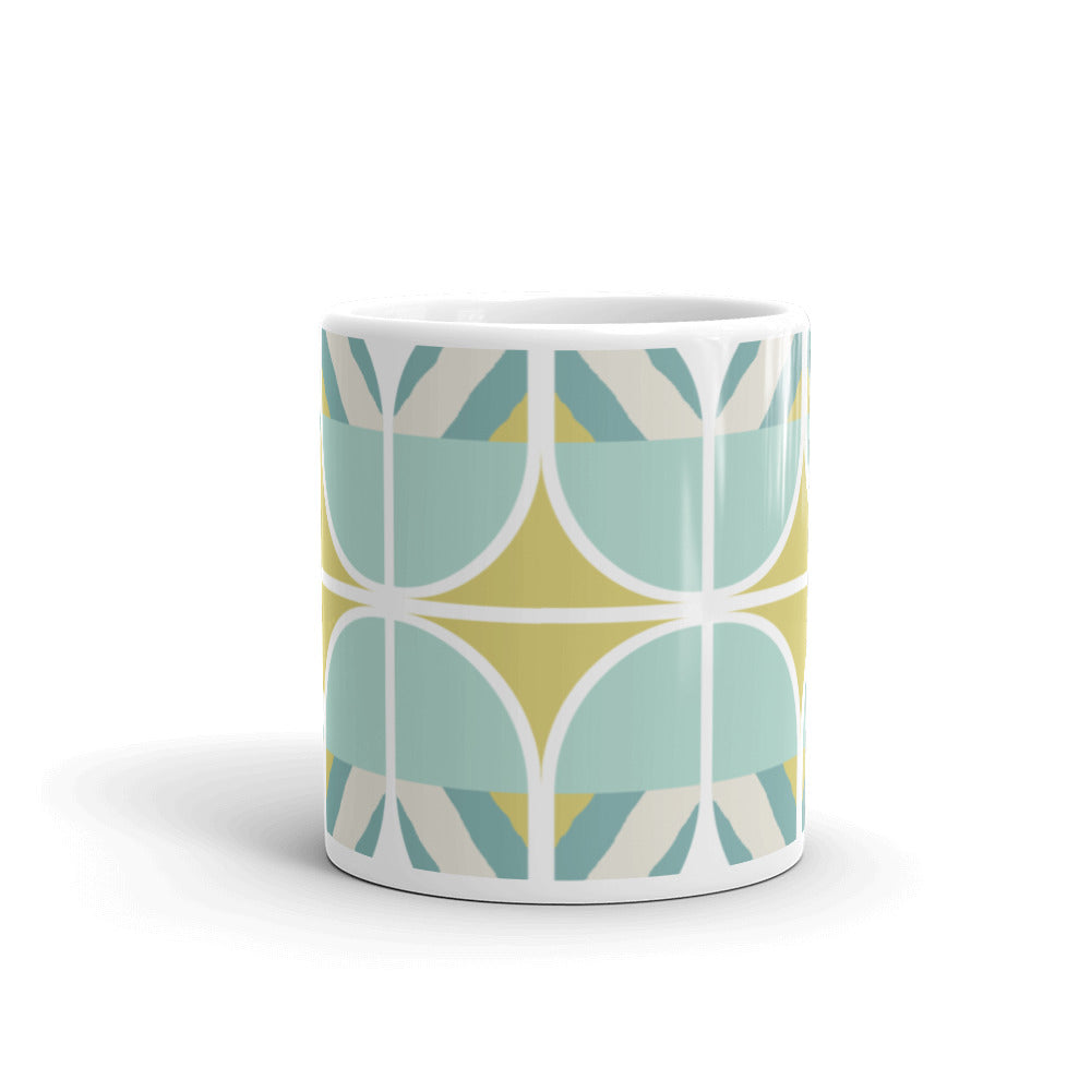Vintage Geometry Mug