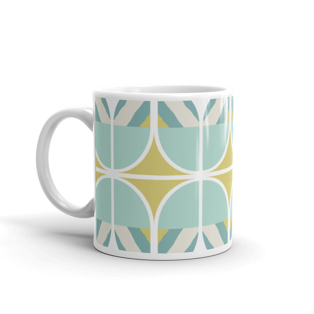 Vintage Geometry Mug