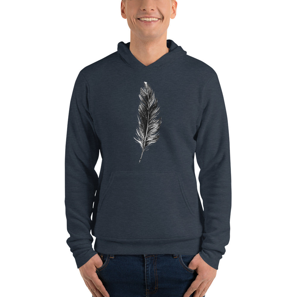 Feather Graphic Hoodie - Men