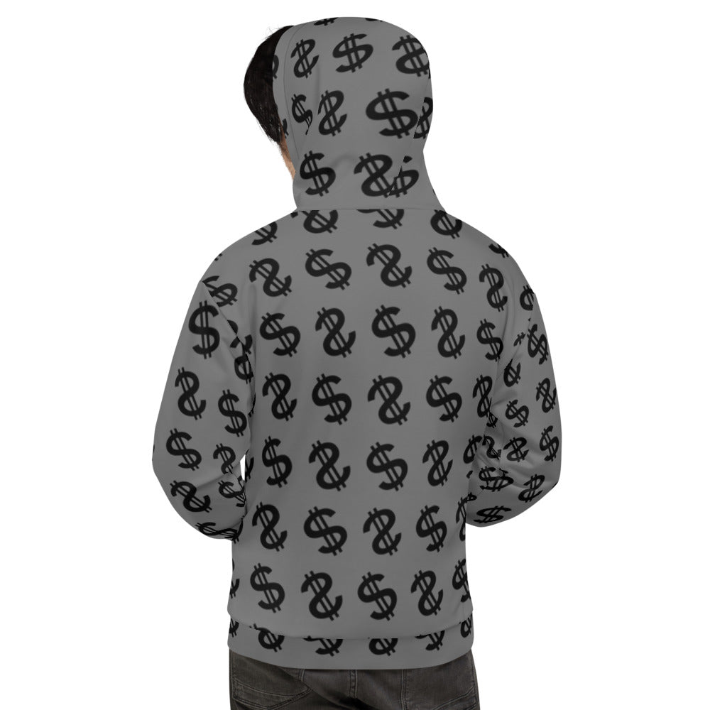 Cash Money Pattern Unisex Hoodie