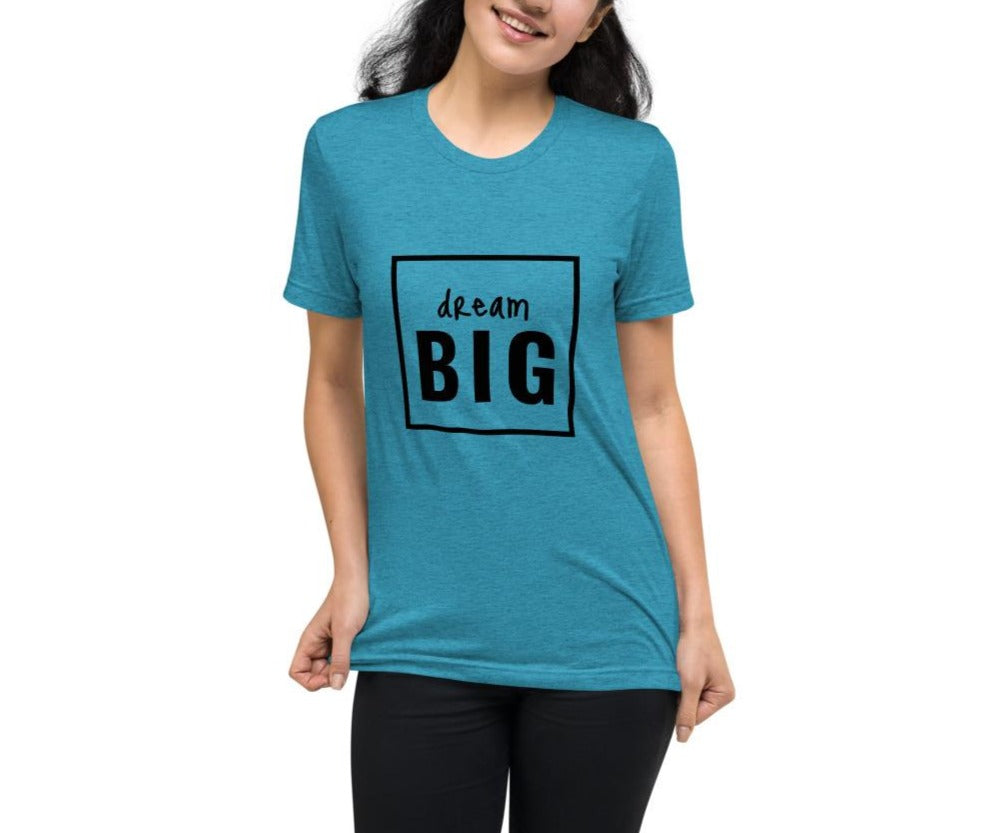 Dream Big Women's Graphic Tee - Bloom Seventy Seven