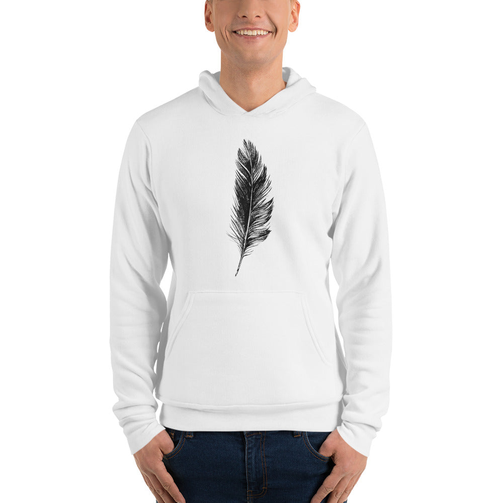 Feather Graphic Hoodie - Men