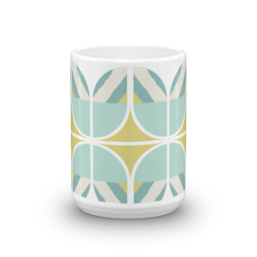 Vintage Geometry Mug