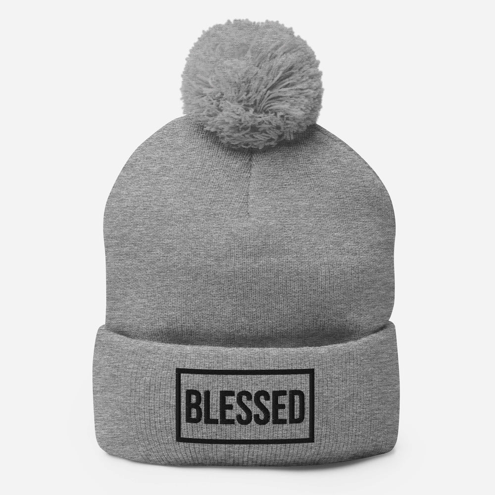Blessed Pom-Pom Beanie
