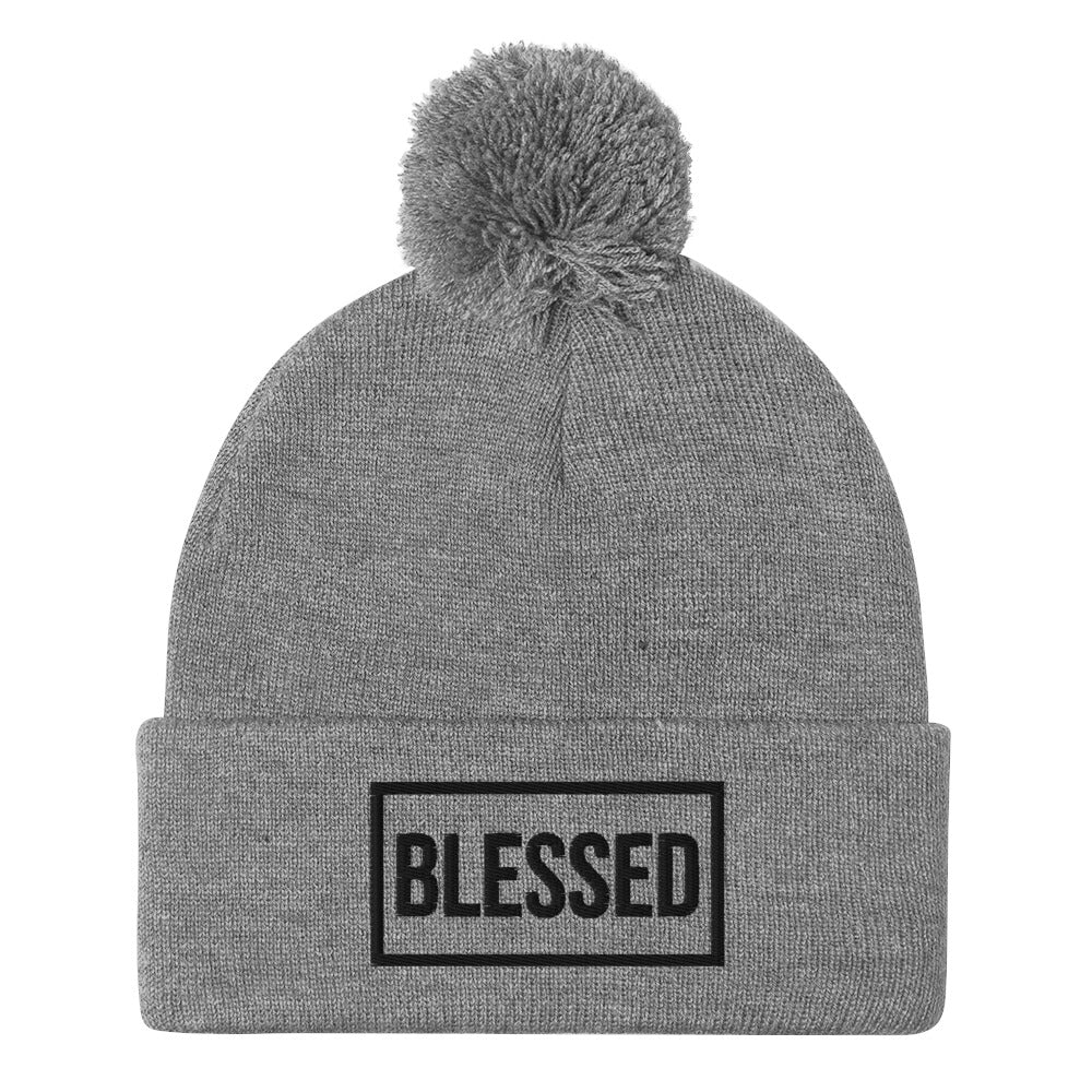 Blessed Pom-Pom Beanie