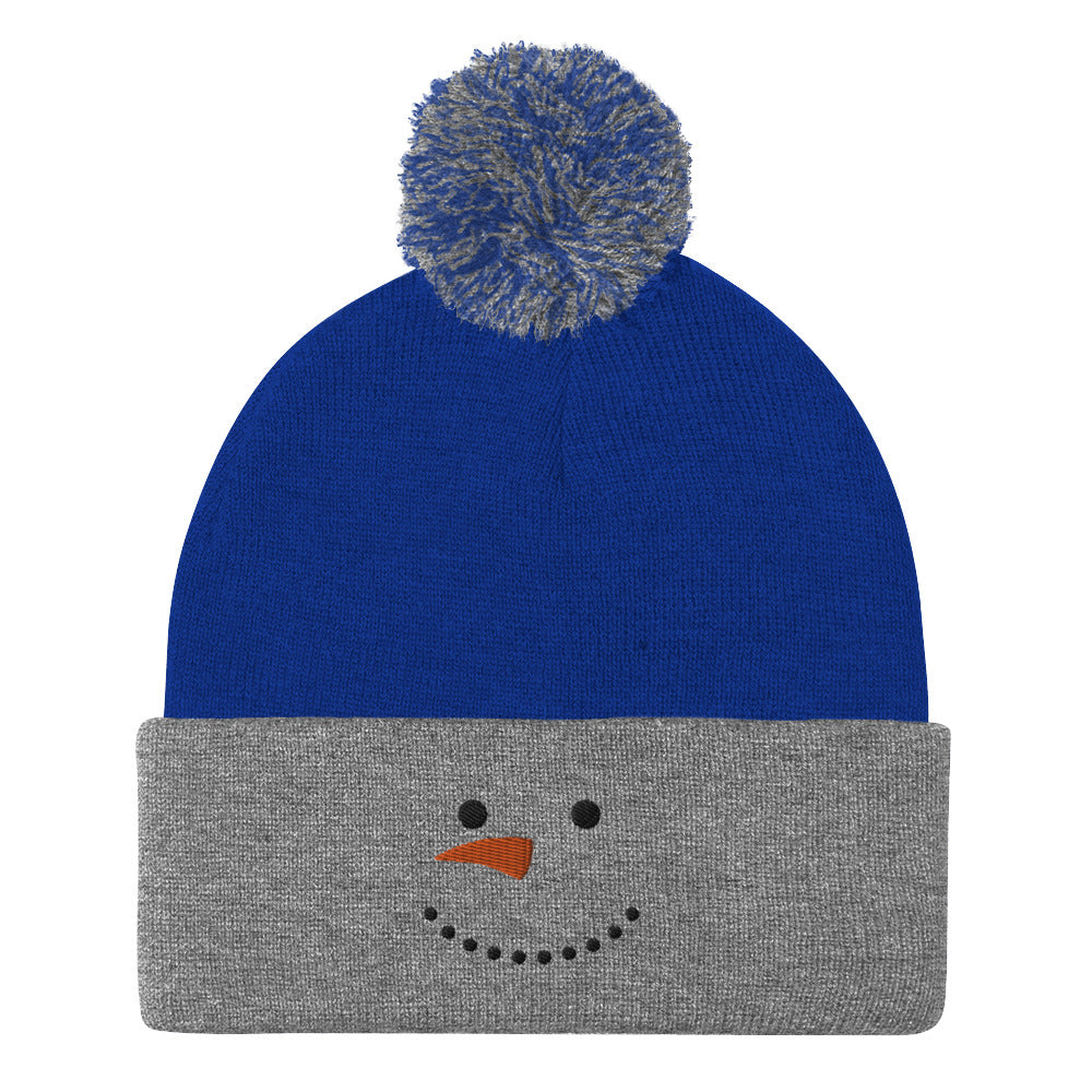 Snowman Pom-Pom Beanie