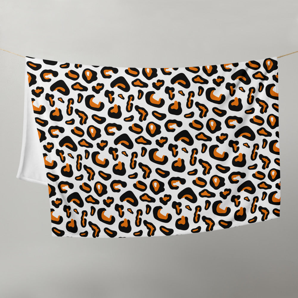 Animal Print Throw Blanket 50″ × 60″