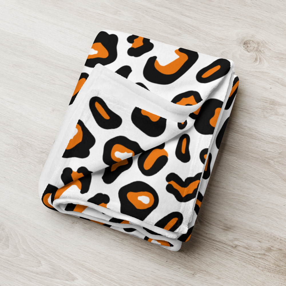 Animal Print Throw Blanket 50″ × 60″
