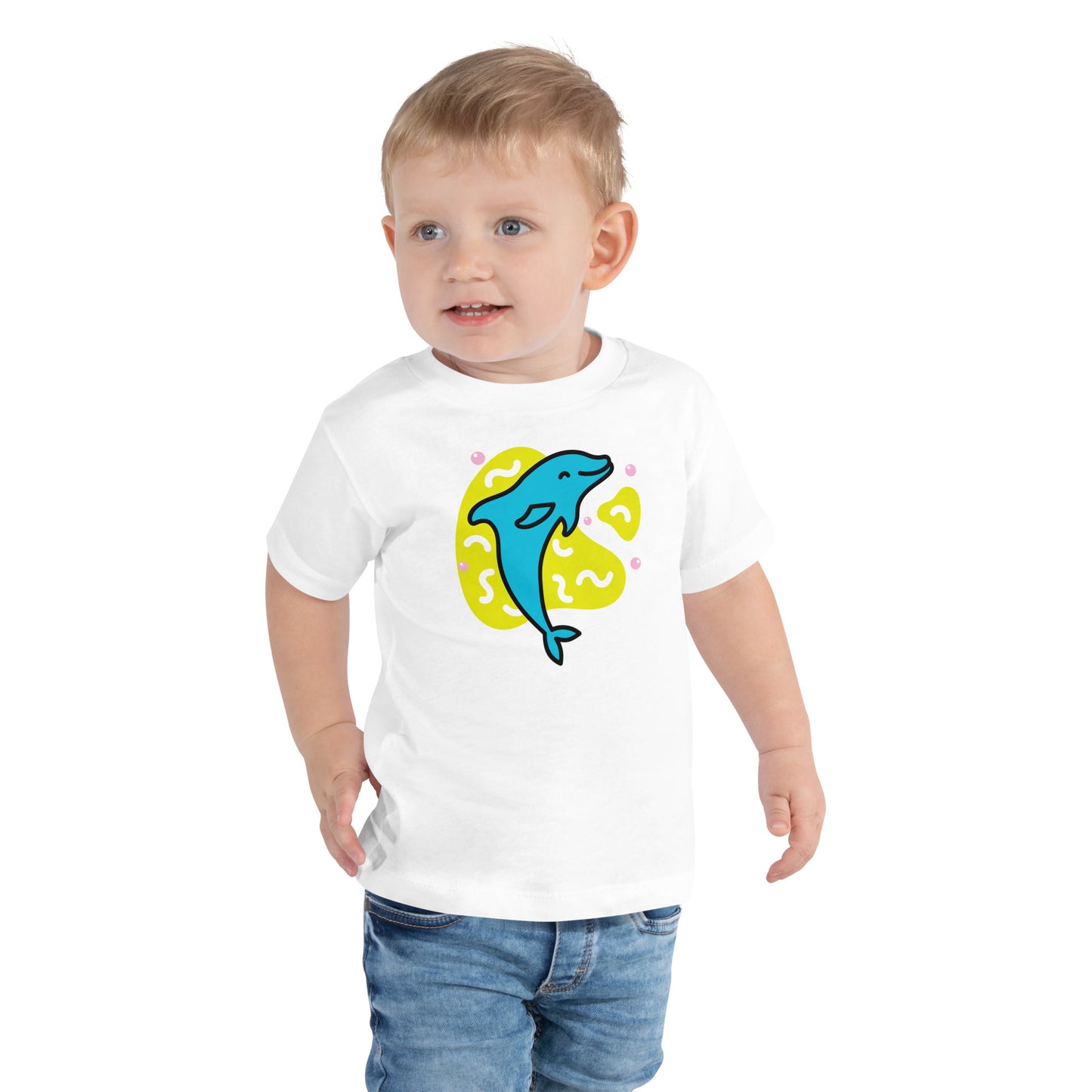 Cute Dolphin Toddler Tee