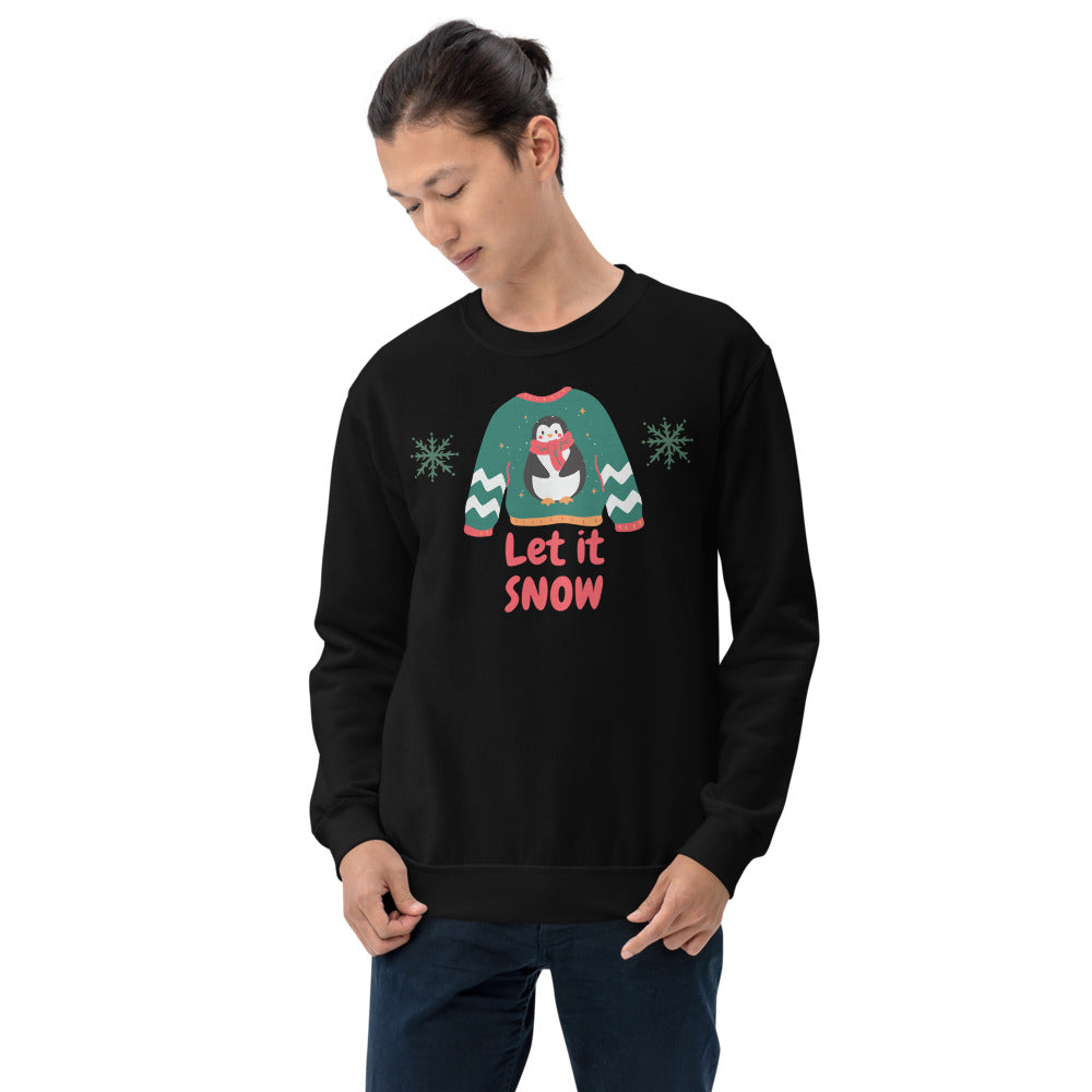 Let It Snow Unisex Ugly Sweatshirt