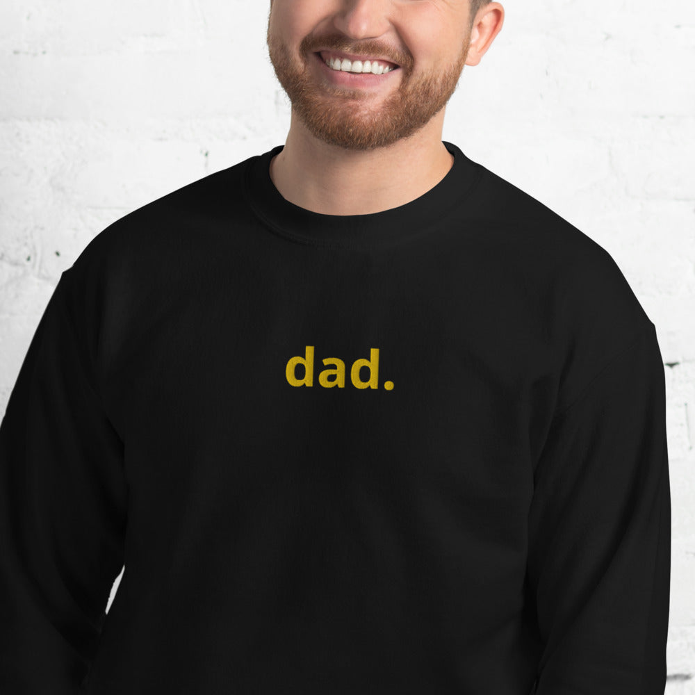 Dad Embroidered Sweatshirt
