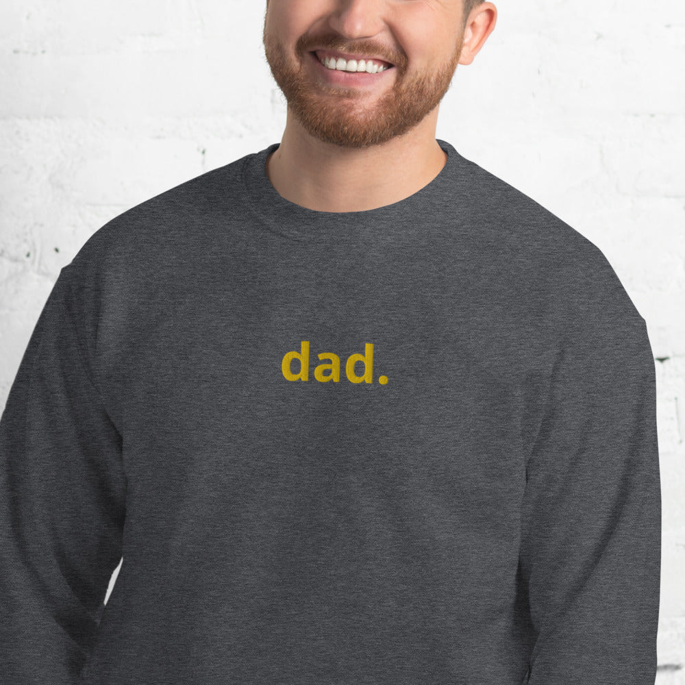 Dad Embroidered Sweatshirt