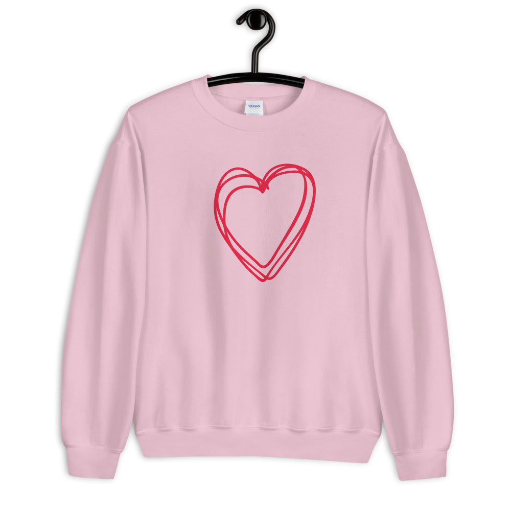 Hearts Hearts Unisex Sweatshirt