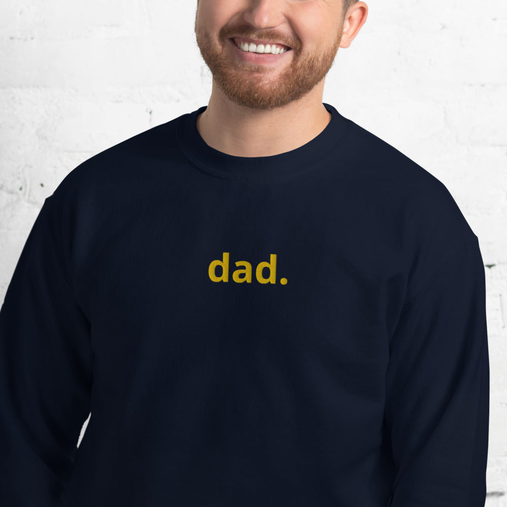 Dad Embroidered Sweatshirt