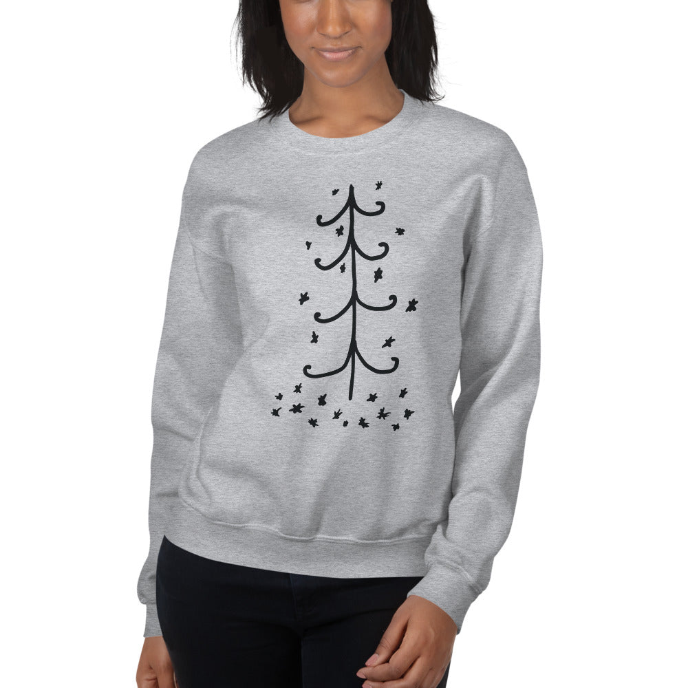 Minimalist Tree Unisex Sweatshirt