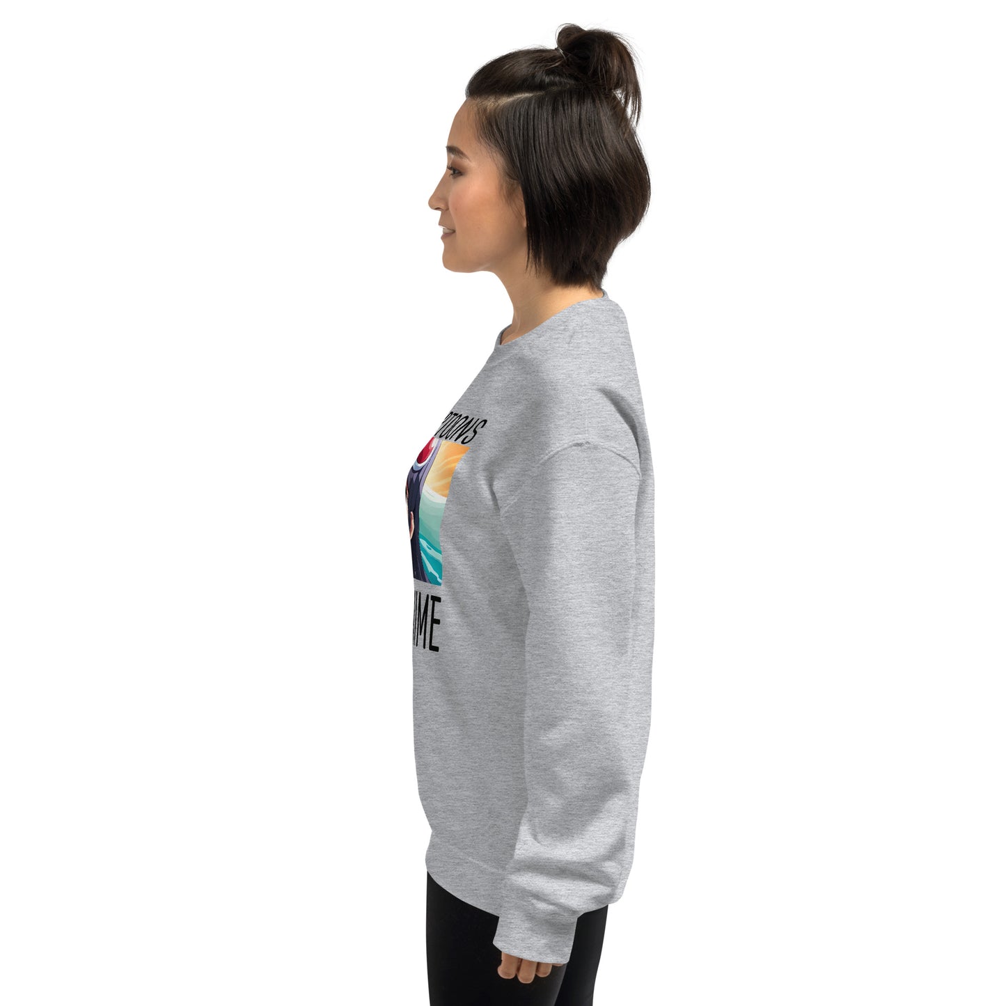 It's Not Cartoons It's Anime Unisex Sweatshirt