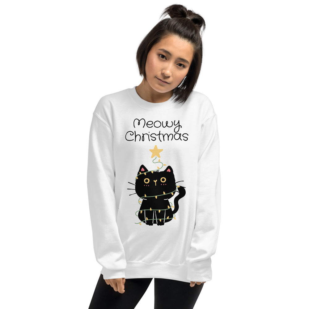 Meowy Christmas Unisex Sweatshirt