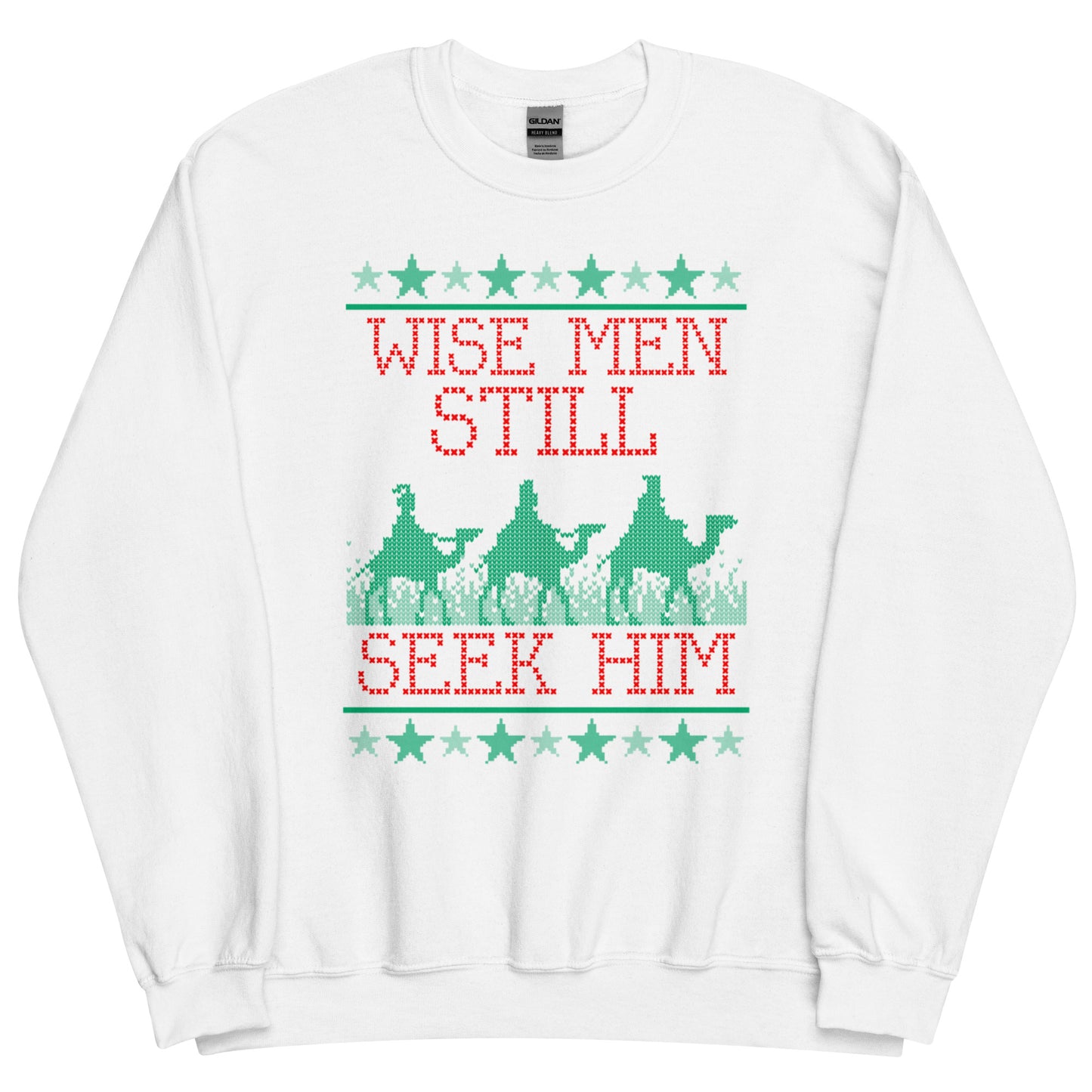 Wise Men Still Seek Him Ugly Christmas Sweatshirt