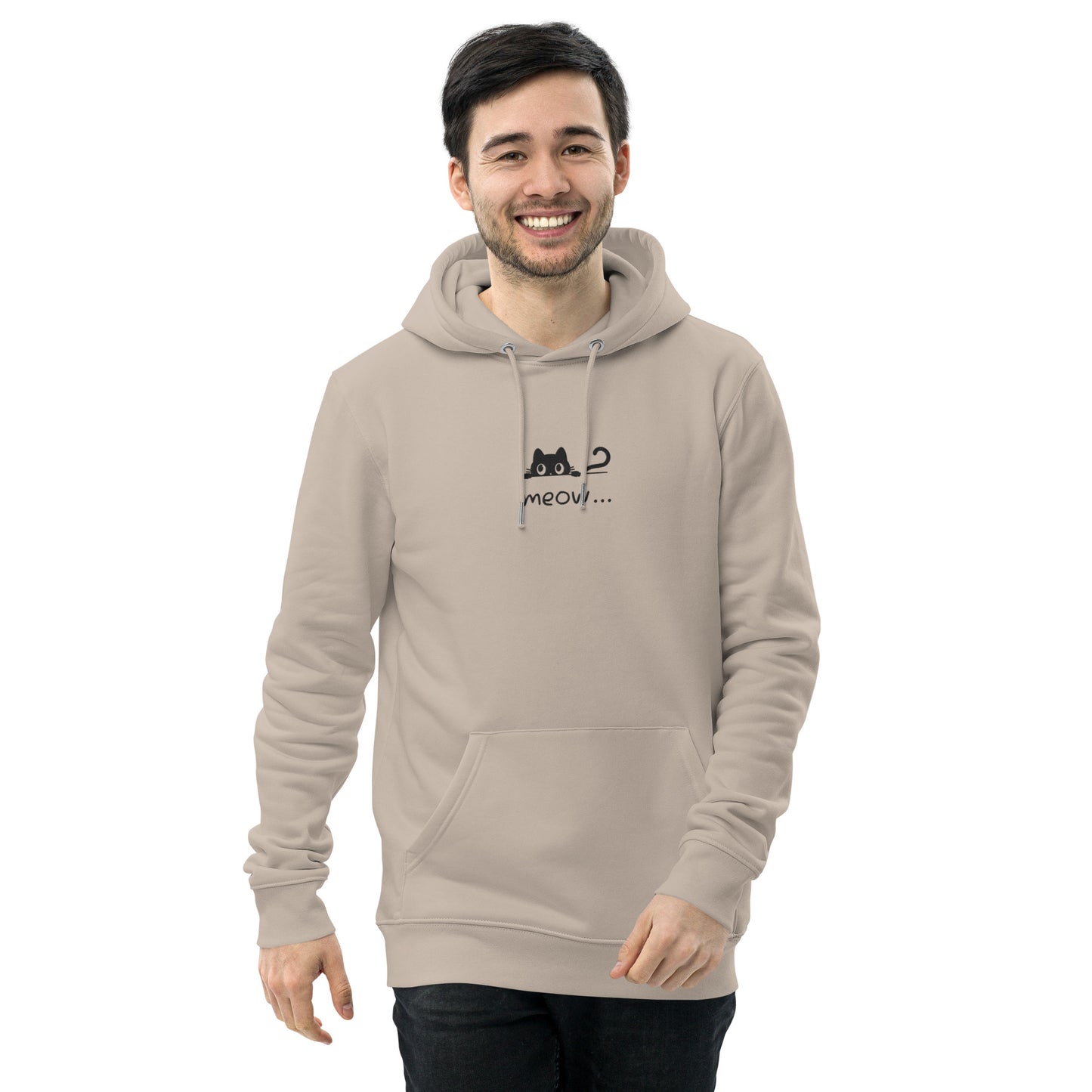 Black Cat Unisex Essential Eco Hoodie