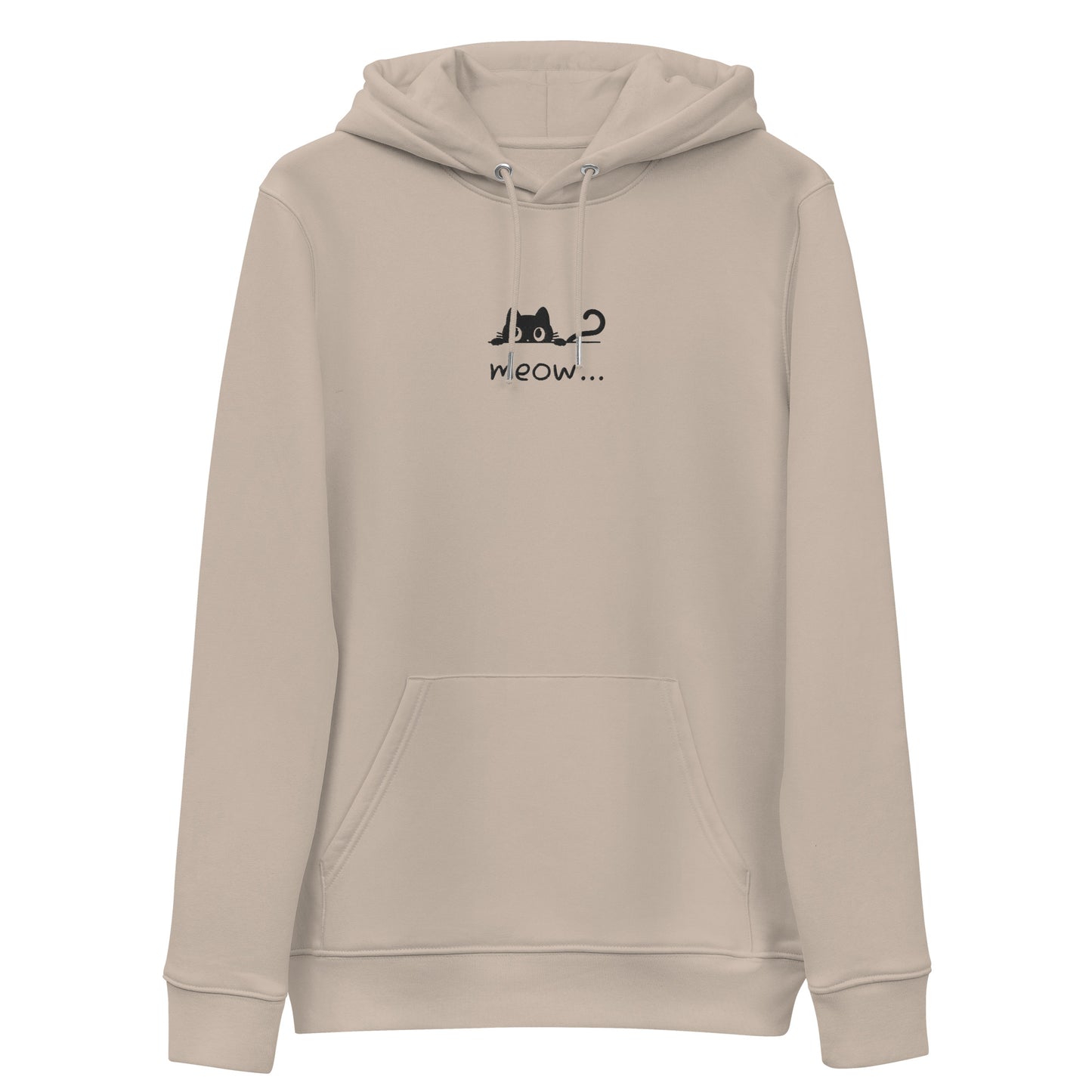 Black Cat Unisex Essential Eco Hoodie