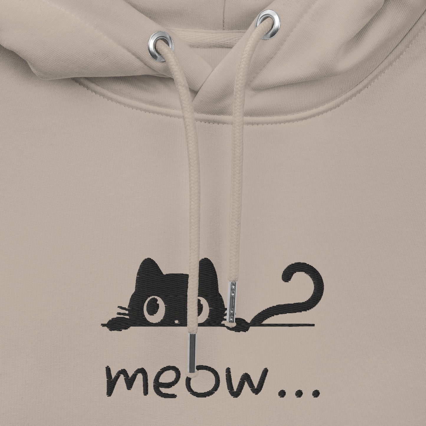 Black Cat Unisex Essential Eco Hoodie