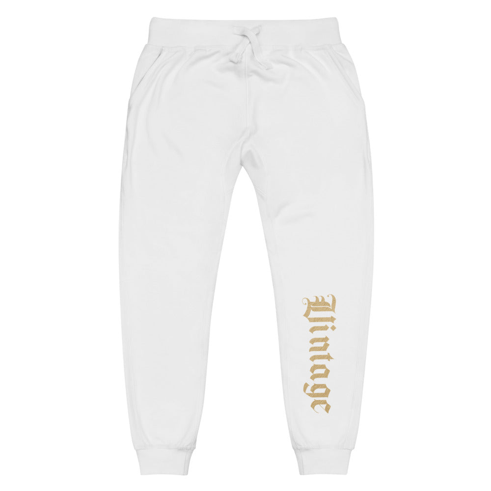 Graphic Fleece Sweatpants - Vintage