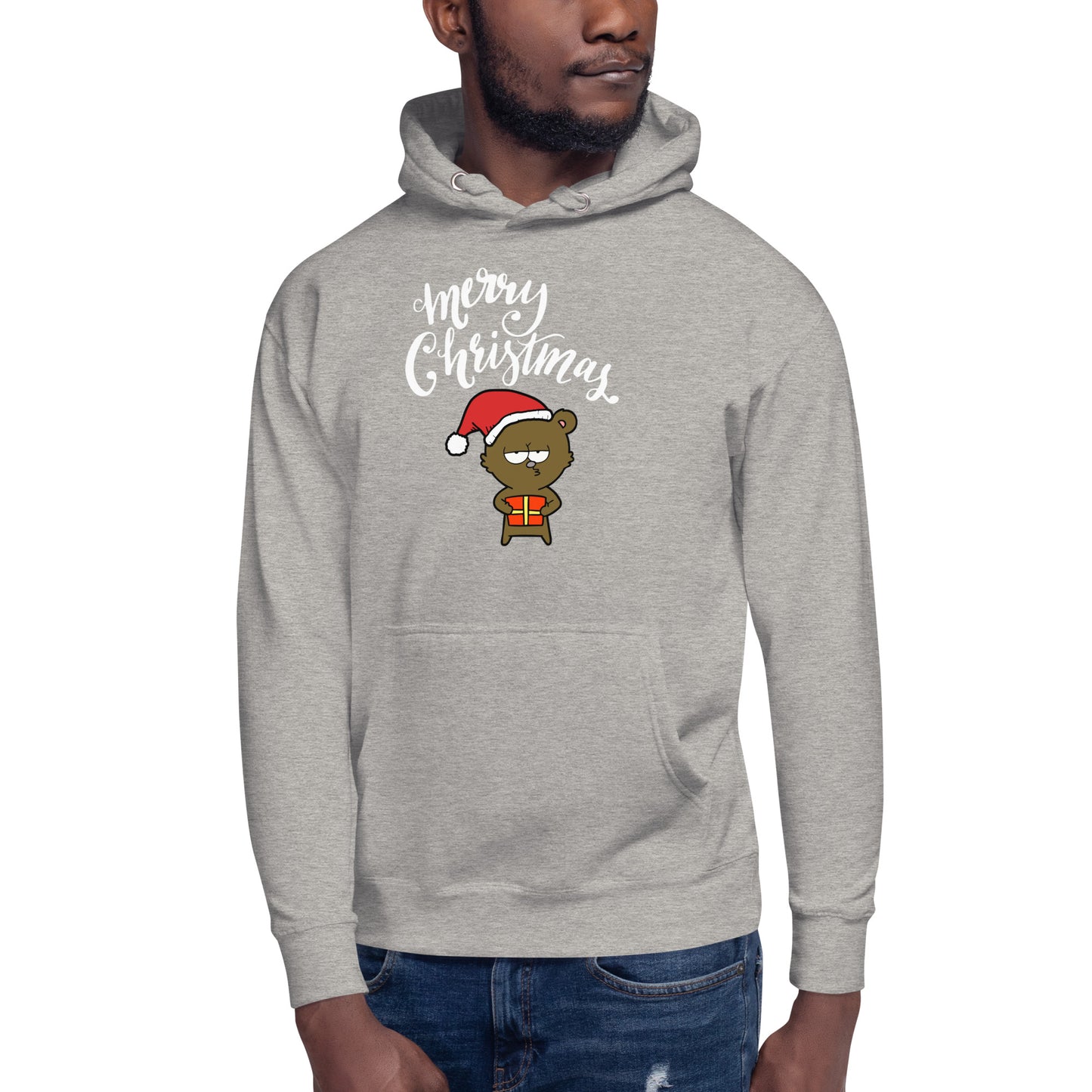 Merry Christmas Bear Unisex Hoodie