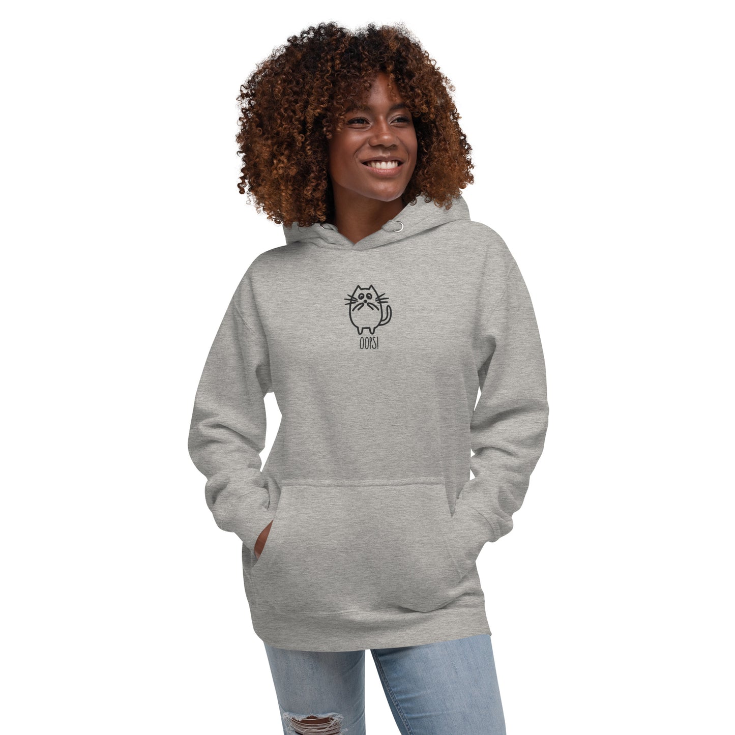 Bella Aster Oops, Cat Women's Hoodie